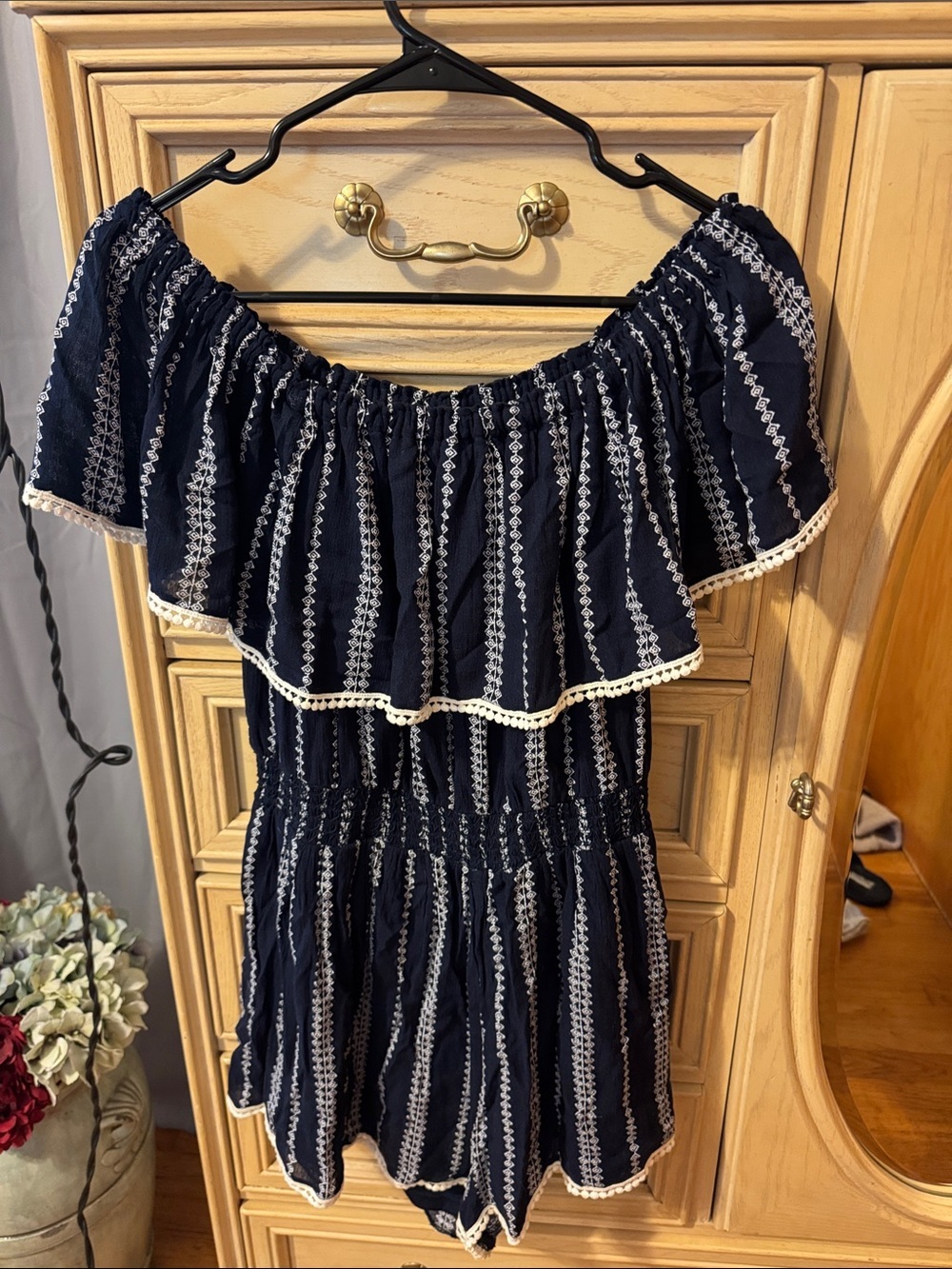Lulu’s Off The Shoulder Romper